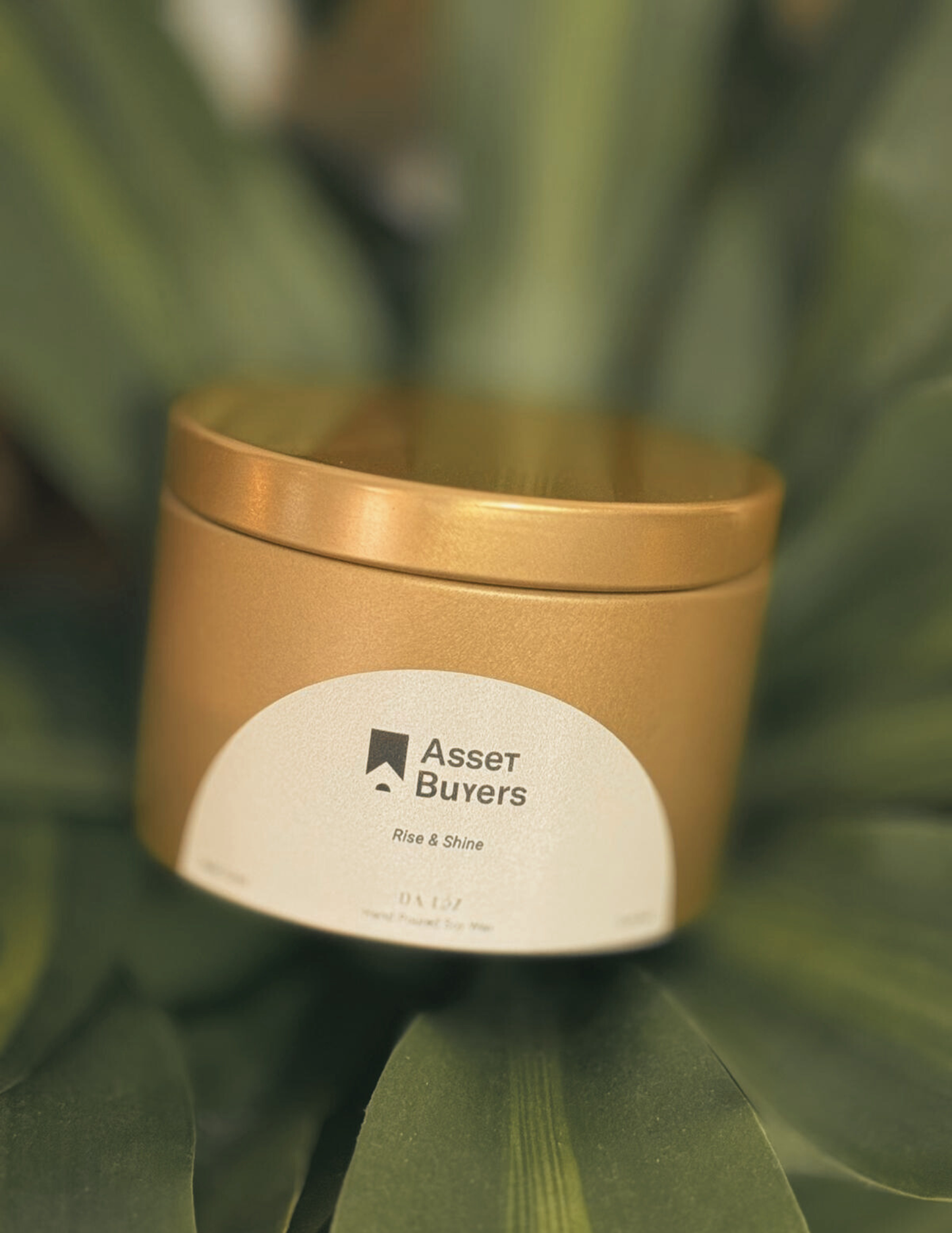 Personalised candle - Tin